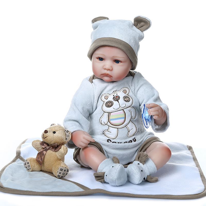 Size And Type Realistic 40cm Soft Body Reborn Premie Baby Doll - Lifelike Touch