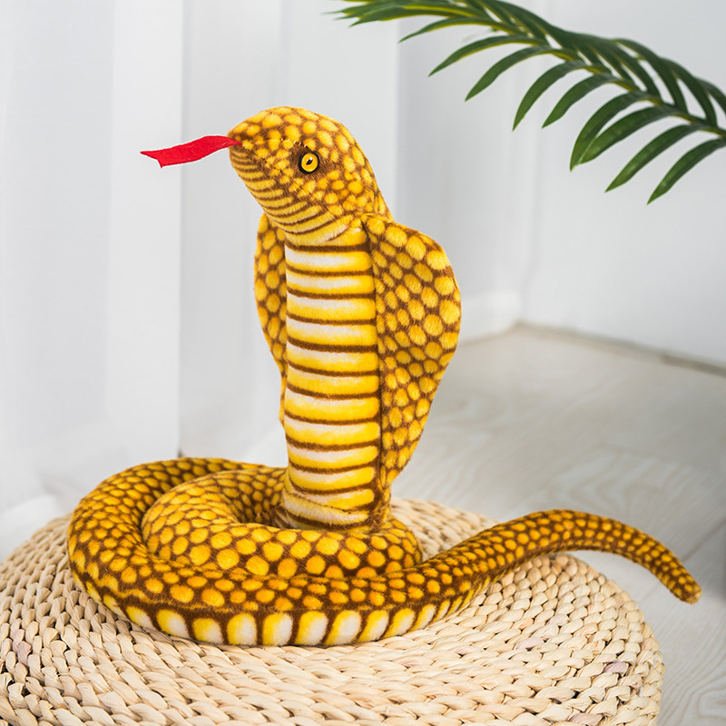 Snake Plushies Adorable 2023 Year of the Snake Plush Toy: Soft Cobra Ragdoll for All Ages
