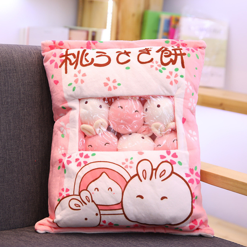Sushi Cat Plushies Adorable Japanese Cat Snack Pillow: Cuddle with a Cute Plush Doll