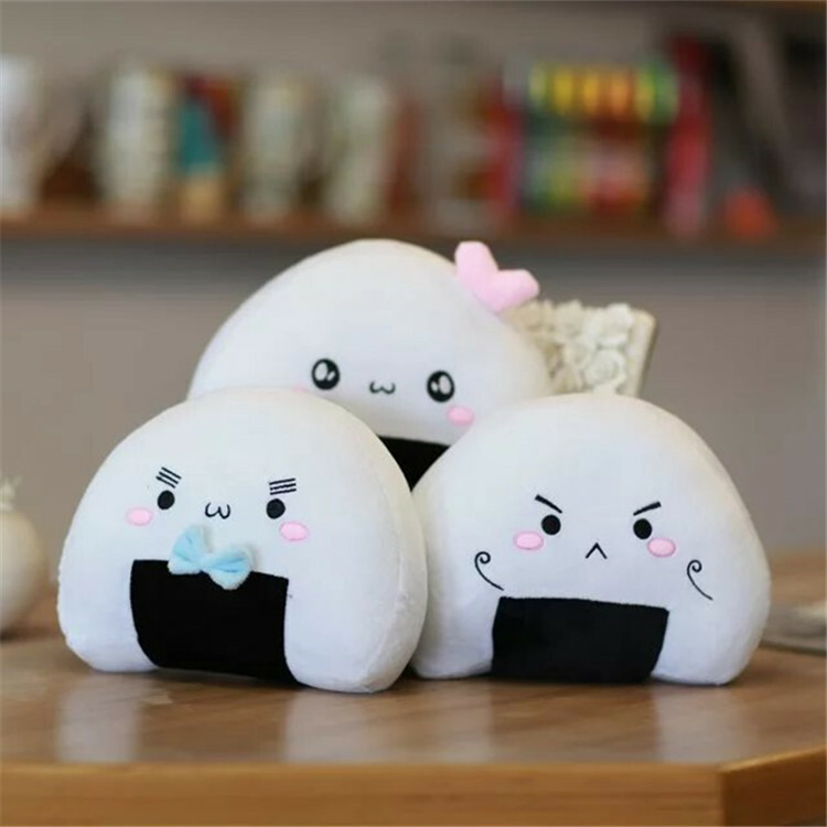 Sushi Cat Plushies Adorable Sushi Rice Ball Plush Pillow - Perfect Cuddle Companion