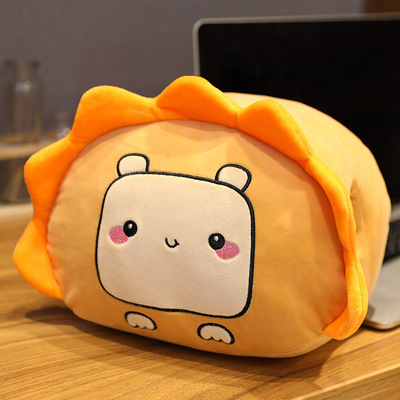 Themes And Characters Cute Plush Hand Warming Nap Pillow for Office Comfort