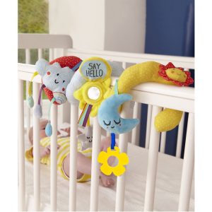 Themes And Characters Star Moon Baby Rattle Toy: Perfect Stroller Pendant Gift