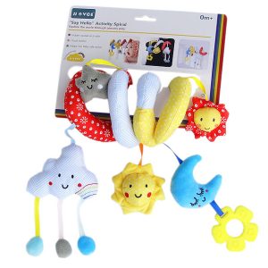 Themes And Characters Star Moon Baby Rattle Toy: Perfect Stroller Pendant Gift
