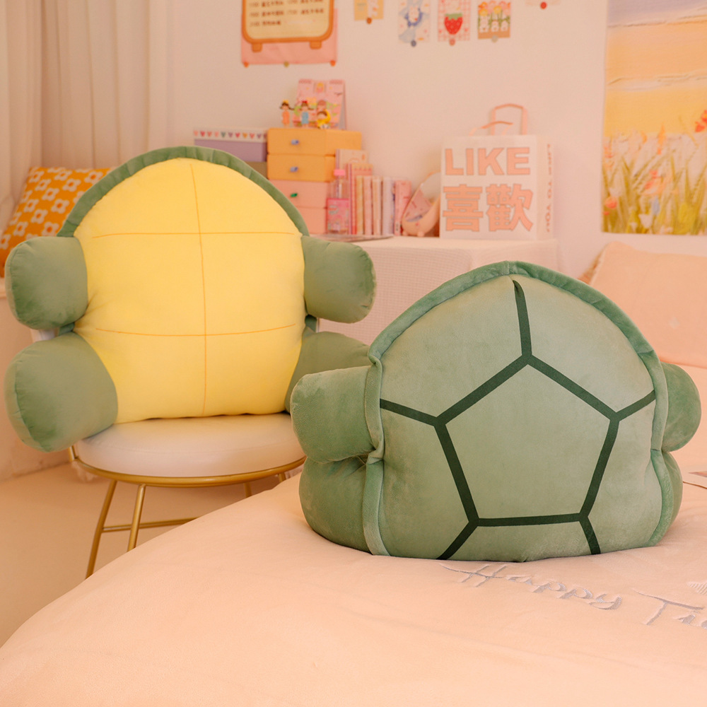 Turtle Plushies Adorable Cartoon Turtle Plush Pillow: Soft & Cuddly Cushion Toy