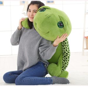 Turtle Plushies Adorable Plush Turtle Pillow for Stylish Home Decor & Cuddles