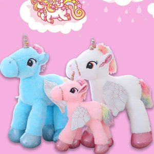 Unicorn Plushies Giant Kawaii Unicorn Stuffed Toy - Perfect Gift for Kids & Home Decor