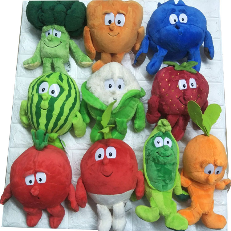Vegetable Plushies Authentic Goodness Gang Vegetable & Fruit Plush Toys - Cauliflower Doll