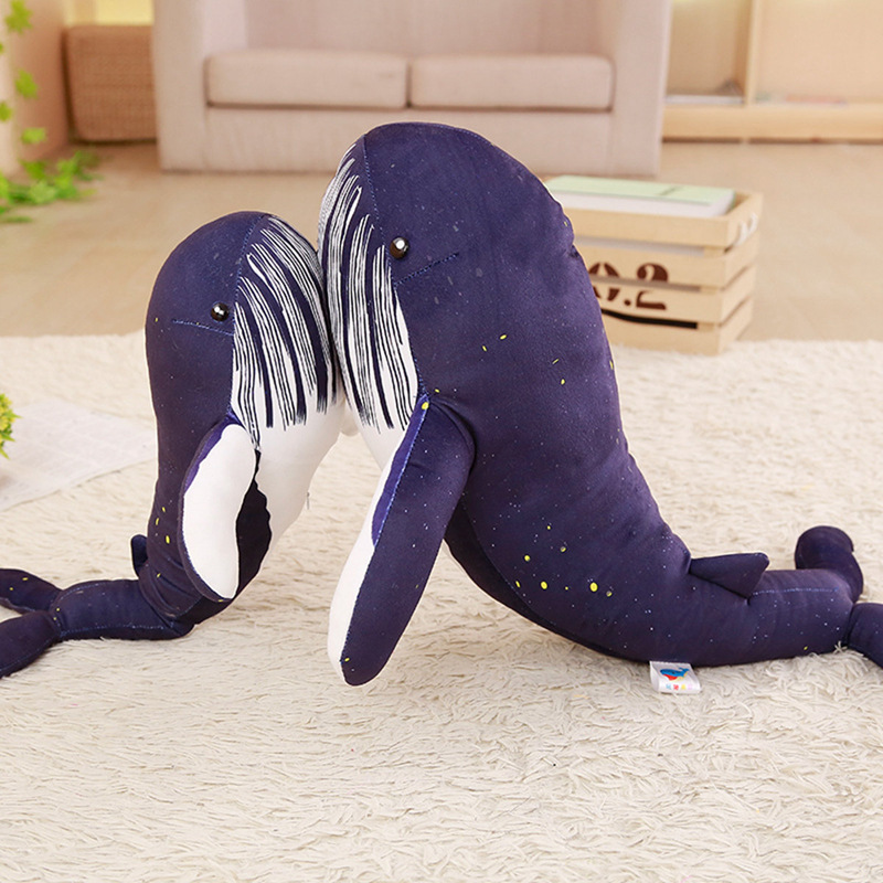 Whale Plushies Adorable Blue Whale Stuffed Animal - Perfect Cuddly Plush Toy for Kids