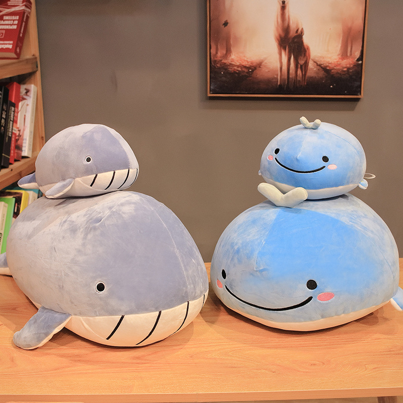 Whale Plushies Adorable Small Whale Shark Pillow - Cuddle with Marine Life!