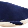 Whale Plushies Cuddly Blue Whale Plush Pillow - Soft & Huggable Stuffed Toy