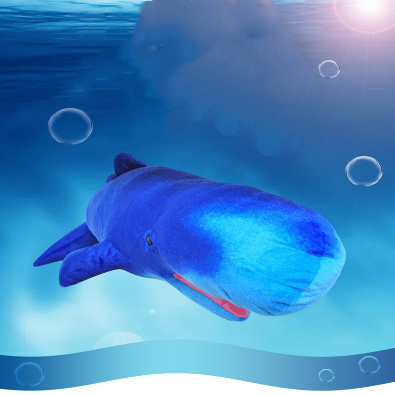 Whale Plushies Giant Sperm Whale Plush Toy: Soft, Cuddly, and Perfect for Kids