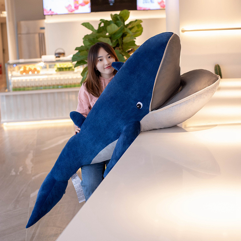 Whale Plushies Giant Whale Plush Toy: Cuddle with a Soft Sea Creature Friend