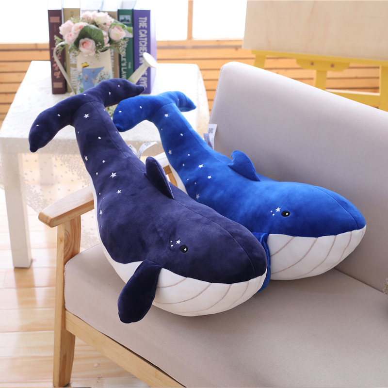 Whale Plushies Starry Night Whale Plush Toy: Cuddle & Dream with a Soft Friend
