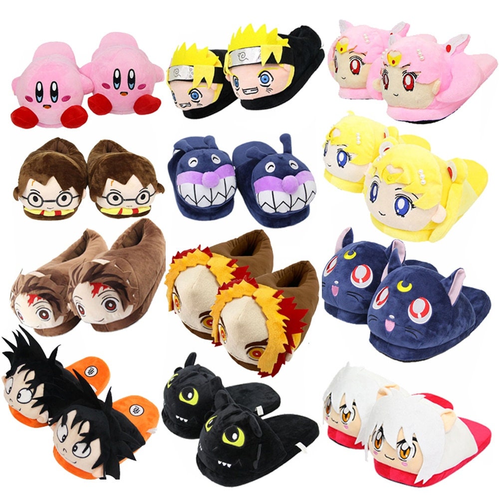 Anime Slayer Sailor Miku Plush Slipper