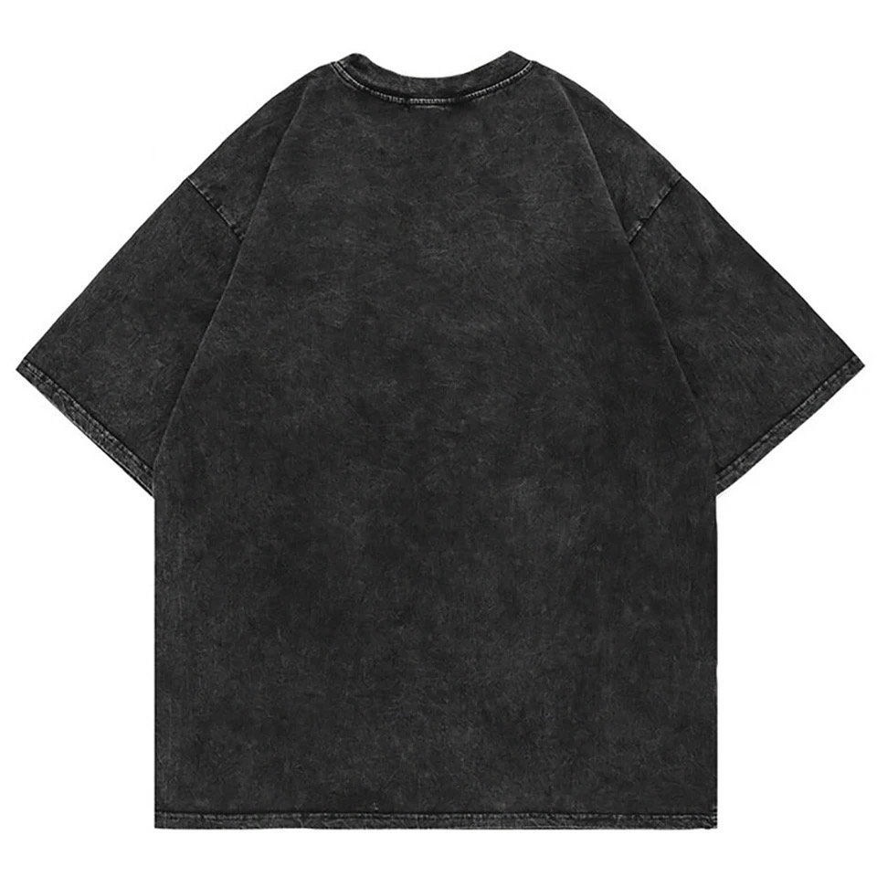 Axolotl Tshirt - 100% Cotton, Washed Style, Acid Relaxolotl, Anime Vintage Tee