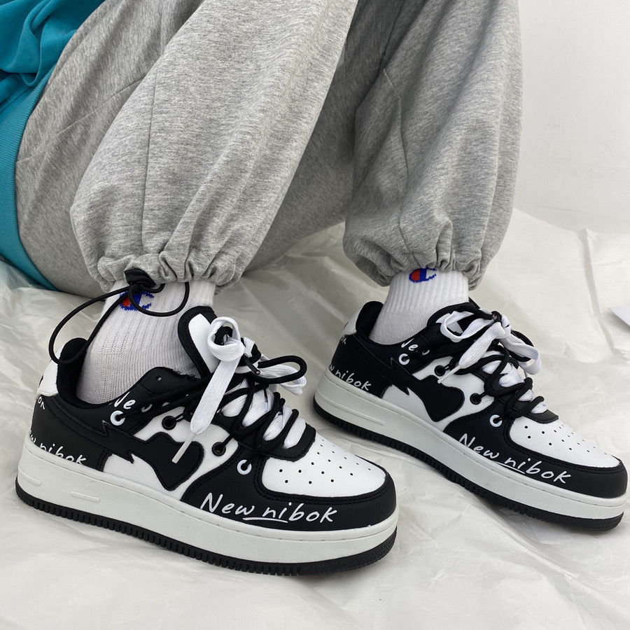 Bape Star Platform Shoes - Trendy Black Sneakers