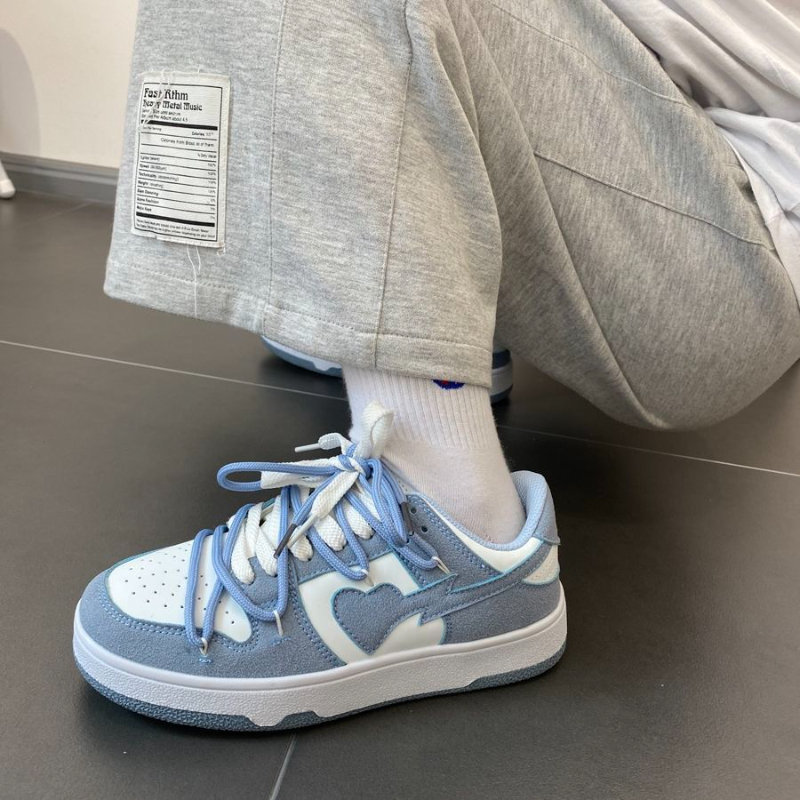 Bapesta Blue Sneakers - Women's Trendy Y2K Clothing