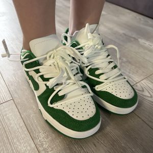 Bapesta Green Shooting Star Platform Sneakers