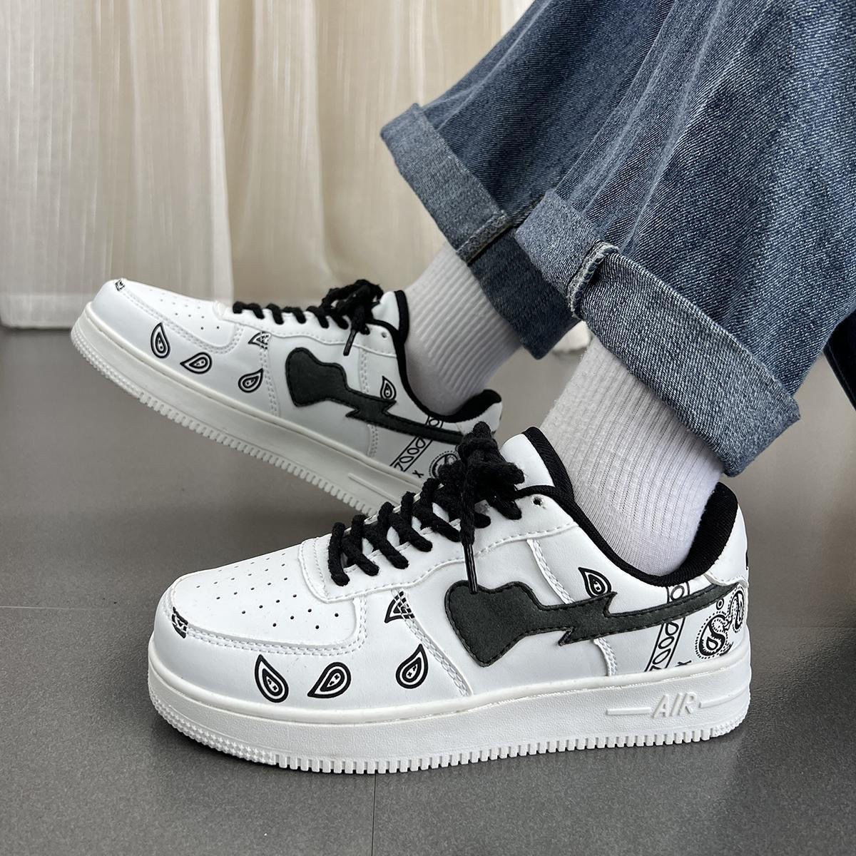 Bapesta White Star Platform Shoes