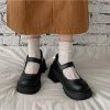 Black Mary Jane Platform Lolita Shoes