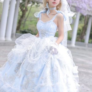 Blue Lolita Dress - Retro Gothlolta Style