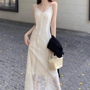 Bohemian White Lace Fairy Dress - Enchanting Summer Fashion