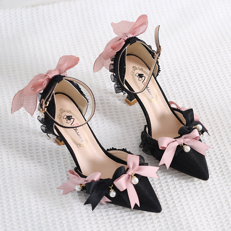 Butterfly Wedding Shoes - 2 Color Options, Bridal Accessories, Lolita Pumps