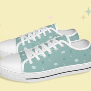 Cat Eyes Canvas Sneaker - Cottagecore Women Shoes | Gamer Girl Gifts