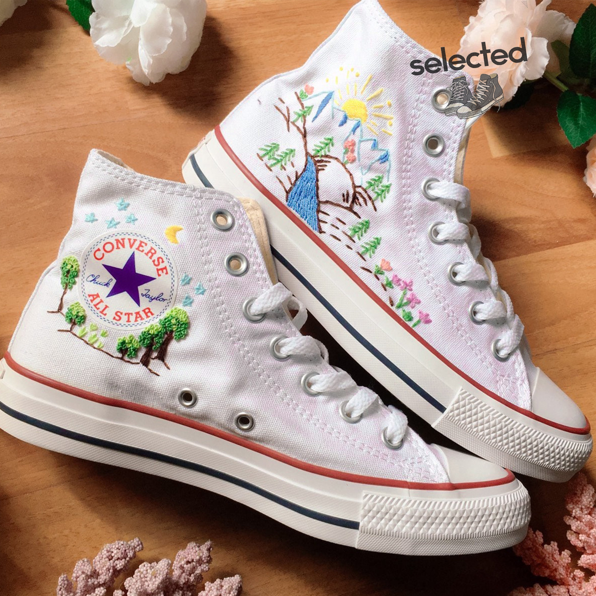 Chuck Taylor 1970s Embroidery - Y2K Clothing