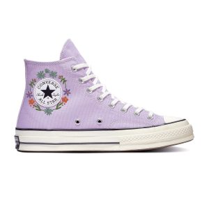 Converse Garden Flower Embroidered Shoes