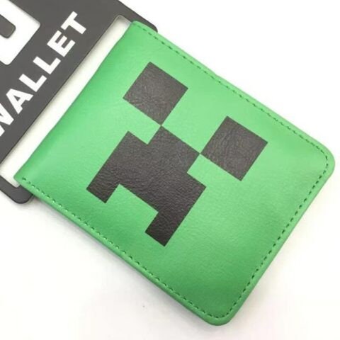 Custom Minecraft Axolotl Wallet - Personalized Gamer Gift