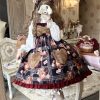 Cute Bear Lolita Dress - Sleeveless Halloween Cosplay Costume