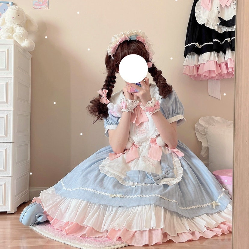 Cute Lolita Dress - Women's Princess Fairy Kawaii Fashion