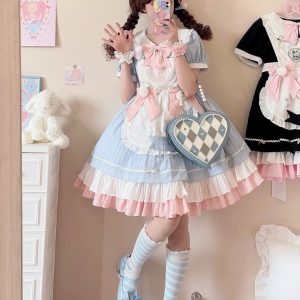 Cute Lolita Dress - Women's Princess Fairy Kawaii Fashion