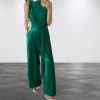 Dark Academia Formal Wedding Guest Summer Jumpsuit