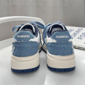 Denim Blue Sneakers for Y2K Fashion Lovers