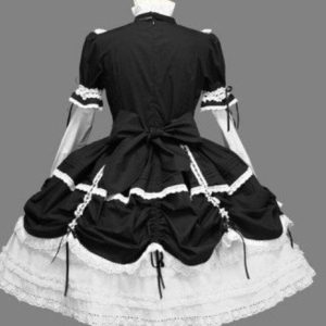 Elegant Gothic Style Black Lolita Dress: Exquisite and Timeless