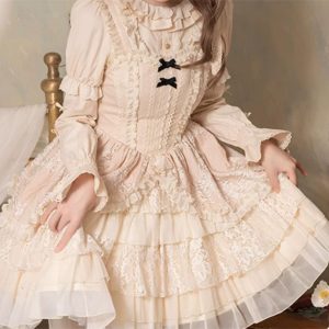 Elegant Lolita Dress for Stylish Y2K Fashion