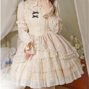 Elegant Lolita Dress for Stylish Y2K Fashion