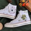 Embroidered Chuck Taylors 1970s - Y2K Clothing