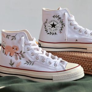 Embroidered Converse Chuck Taylor 1970s