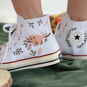 Embroidered Converse Chuck Taylor 1970s