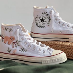 Embroidered Converse Chuck Taylor 1970s