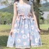 Enchanting Blue Fairy Lolita Dress - Perfect for Cosplay or Themed Parties