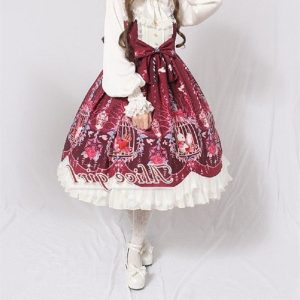 Ethereal Blue Fairy JSK Lolita Dress - Enchanting and Delicate