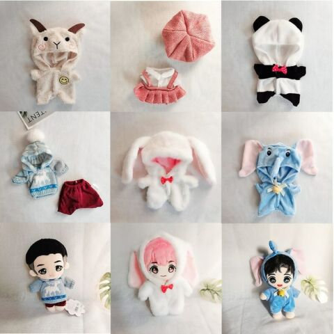 EXO Plush Doll with Personalized Outfit - Rabbit Dress