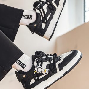 Extraterrestrial Black Platform Sneakers