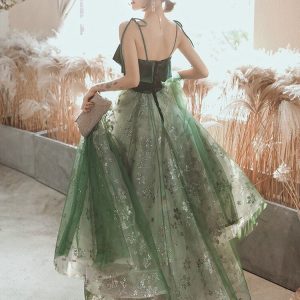 Fairy Green Gradient Prom Dress