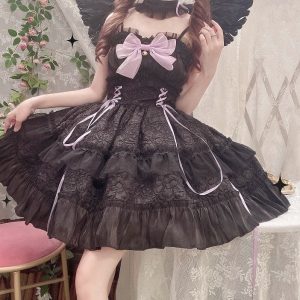 Fairy Lolita Dress with Sling and Princess Style