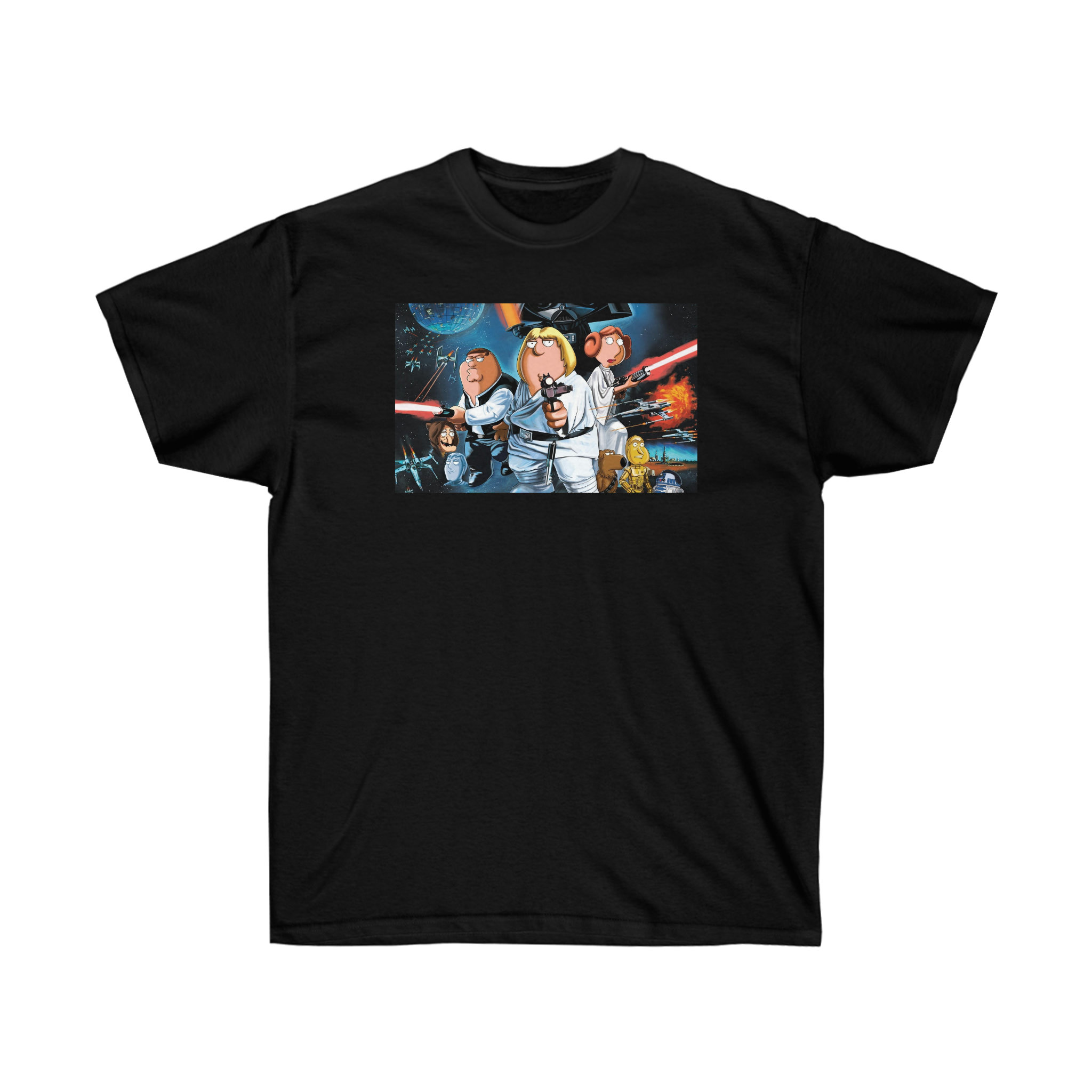 Family Guy Star Wars Poster Unisex Ultra Cotton Tee